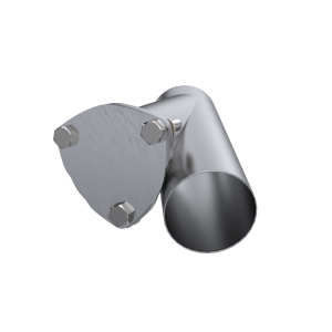 QTP 10350 3.5in Weld-On QTEC Exhaust Cutout Y-Pipe