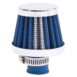 EDELBROCK EDE43513 Valve Cover Breather 10mm Inlet Blue/Chrome