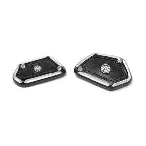 Roland Sands Design 0208-2131-BM BMW Reservoir Covers - Contrast Cut