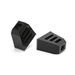 Daystar Single Stud Competition Style Bump Stop 4.5 Inch Tall 4.5 Inch Long 2.5 Inch
