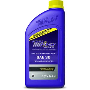 Royal Purple 06030 Premium Synthetic High Performance Straight-Grade SAE 30 Motor Oil - 1 Quart