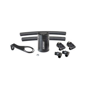 Corsa Performance CC0012 CORSA Performance 3 oz. aluminum oil catch can with mounting bracket