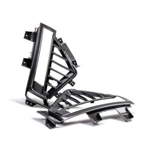 Anderson Composites AC-SV22CT5BW 22-24 Cadillac CT5 Black Wing Type-OE Carbon Fiber Side Grilles