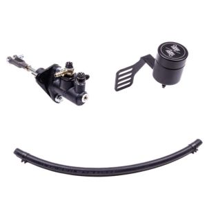 Chase Bays CB-Z33-CMCADAPT-625OERES 02-08 Nissan 350Z Stk Bore 5/8 Clutch Master Cyl Adapter & OEMC/Single BBE Reservoir Kit