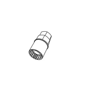 Project Kics WA751124 Spare Lock Key for Leggdura Racing Shell Type Lock Lugs (num 1124)
