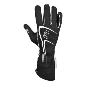 K1 RACEGEAR K1R23-TR1-N-2XS Glove Track 1 Black XX- Small Youth