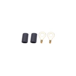 QUICKCAR RACING PRODUCTS QRP57-460 Ring Terminal 1/4in 18- 22 Ga w/Heat Shrink Pair