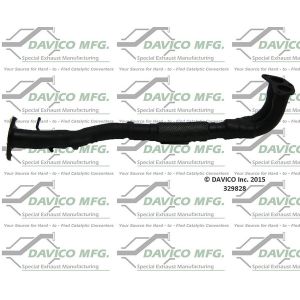 Davico Mfg 329828 Prebent exhaust pipe