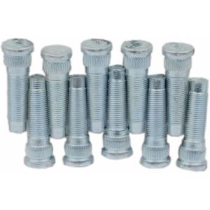 1/2in-20 x 1-3/4in Wheel Studs 10pk .615in Knurl