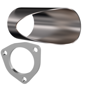 QTP 10301 3in Weld-On QTEC DIY Cutout Pipe