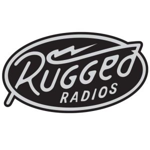 Rugged Radios STICKER-5BOLT-NI Bolt Logo Sticker