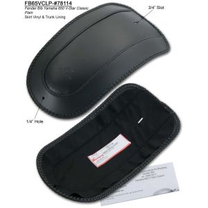 Mustang Motorcycle 78114 Mustang 98-11 Yamaha V-Star Classic Fender Bib - Black