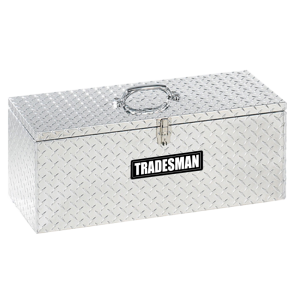 Tradesman Aluminum Handheld Tool Box (30in.) - Brite