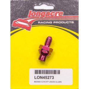 LONGACRE LON52-45273 Brake Fitting #4-3/16in Bulkhead