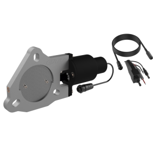QTP QTEC30 3in Bolt-On QTEC Electric Cutout Valve - Single