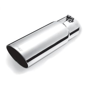 Gibson Performance Exhaust 500361 Stainless Single Wall Angle Exhaust Tip