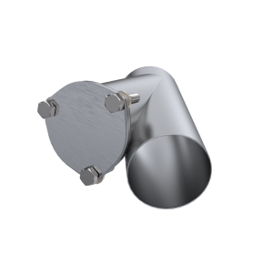 QTP 10400 4in Weld-On QTEC Exhaust Cutout Y-Pipe