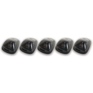 Pacer Performance 20-236S LED Smoke Hi-5 Cab Roof Light Kit, 99-16 Ford Style