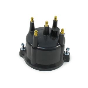 PERTRONIX IGNITION PRTD654710 Distributor Cap - 4-Cyl. Billet Black