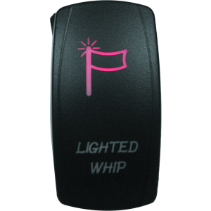 DragonFire Racing 521394 Lighted Switch Whip On/Off Red
