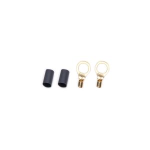 QUICKCAR RACING PRODUCTS QRP57-464 Ring Terminal 3/8in 10- 12 Ga w/Heat Shrink Pair