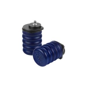 SuperSprings SSF-111-40 | SumoSprings Front Solo for Ford F-250/F-350/F-450/F-550 | Left/Right Pair | 1000 (lb) Capacity at 50% Compression | Made in the USA, blue