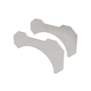 Borla 60580 Accessory - Stainless Steel Tube Bracket Kit, 3"
