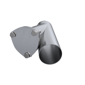 QTP 10300 3in Weld-On QTEC Exhaust Cutout Y-Pipe
