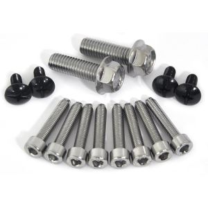 Cycra 1CYC-1006-02 Replacement Hardware Series 1 - Black/Silver