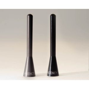 AP Universal V2 Shorty Aluminum Black Antenna