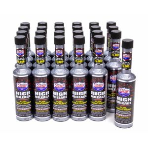 LUCAS OIL LUC10977-24 High Mileage Fuel Treat ment Case 24 x 5.25 Oz.