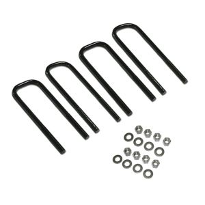 Superlift 11904 U-Bolt 4 Pack 9/16x3x105 Large Radius w/ Hardware