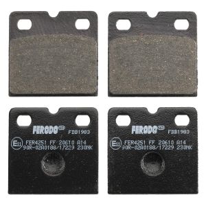 Ferodo FDB1983 Ferodo Premier Disc Pad Set