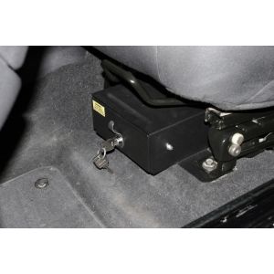 Tuffy Products 251-01 Tuffy Jeep Wrangler Underseat Drawer Flip Seat W/ Keyed Lock