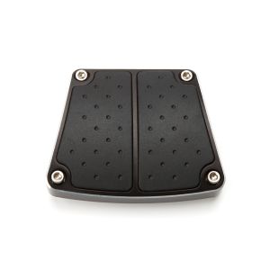 Billet Brake/Clutch Peda l Cover Black