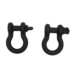 Fishbone Offroad FB21039 Black 3/4 in. D-Ring Set FB21039