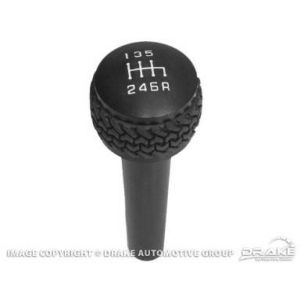 DV8 Offroad 2005-2010 Jeep TJ/JK 6-Speed Shift Knob Black Finish