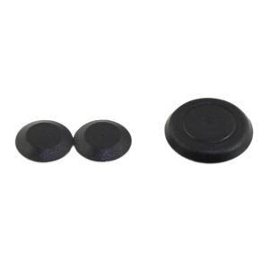 Kentrol 07-18 Jeep Wrangler JK Tailgate Plug (set) - Powdercoat Black