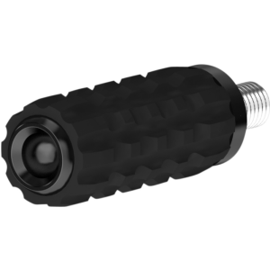 Roland Sands Design 0033-1163-B Toe Peg Billet Traction - Black Ano