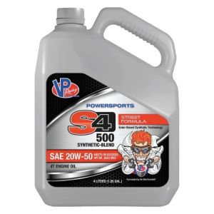 VP Racing Lubricants VP7140504 S4-500 20W50 Semi-Syn 4L