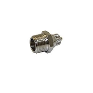 Snow Performance SNO-82081R Straight Res Fitting 3/8 NPT- 1/4 Quick Connect