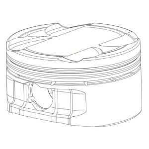 CP Pistons 905-2250-26CP3S CP Wristpin .905in Dia x 2.250in L .260in Wall 9310 Steel Upgrade Non-Chamfered Spiral/Subaru Lock