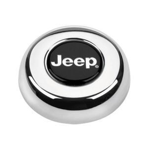 GRANT GRT5695 Chrome Horn Button-Jeep