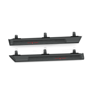 Road Armor 518STP4B 18-20 Jeep Wrangler JL 4DR Stealth Running Board Step - Tex Blk
