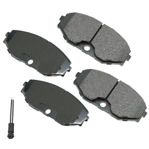 Akebono ACT486 Akebono ProACT Ultra Premium Ceramic Disc Brake Pad Kit