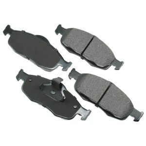 Akebono ACT648 Akebono ProACT Ultra Premium Ceramic Disc Brake Pad Kit