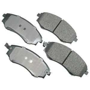 Akebono ACT700 Akebono ProACT Ultra Premium Ceramic Disc Brake Pad Kit