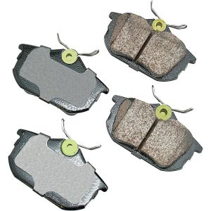 Akebono EUR838 Akebono EURO Ultra Premium Ceramic Disc Brake Pad Kit