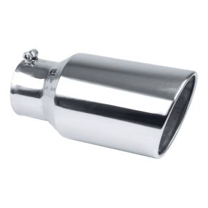 PYPES PERFORMANCE EXHAUST PYPEVT406 Exhaust Tip 4in x 6in 12in L Polished Bolt-on