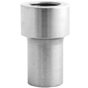 QA1 1844-132 Tube Adapter - 1-1/4in OD - Smooth - Right Hand - 7/8-18 Thread .120 Wall - Alloy